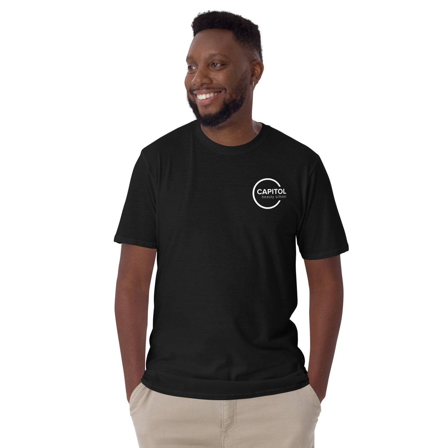 Black Unisex Short Sleeve